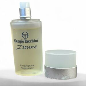 RARE Sergio Tacchini Donna Eau de Toilette - 1oz - Not Full - VINTAGE